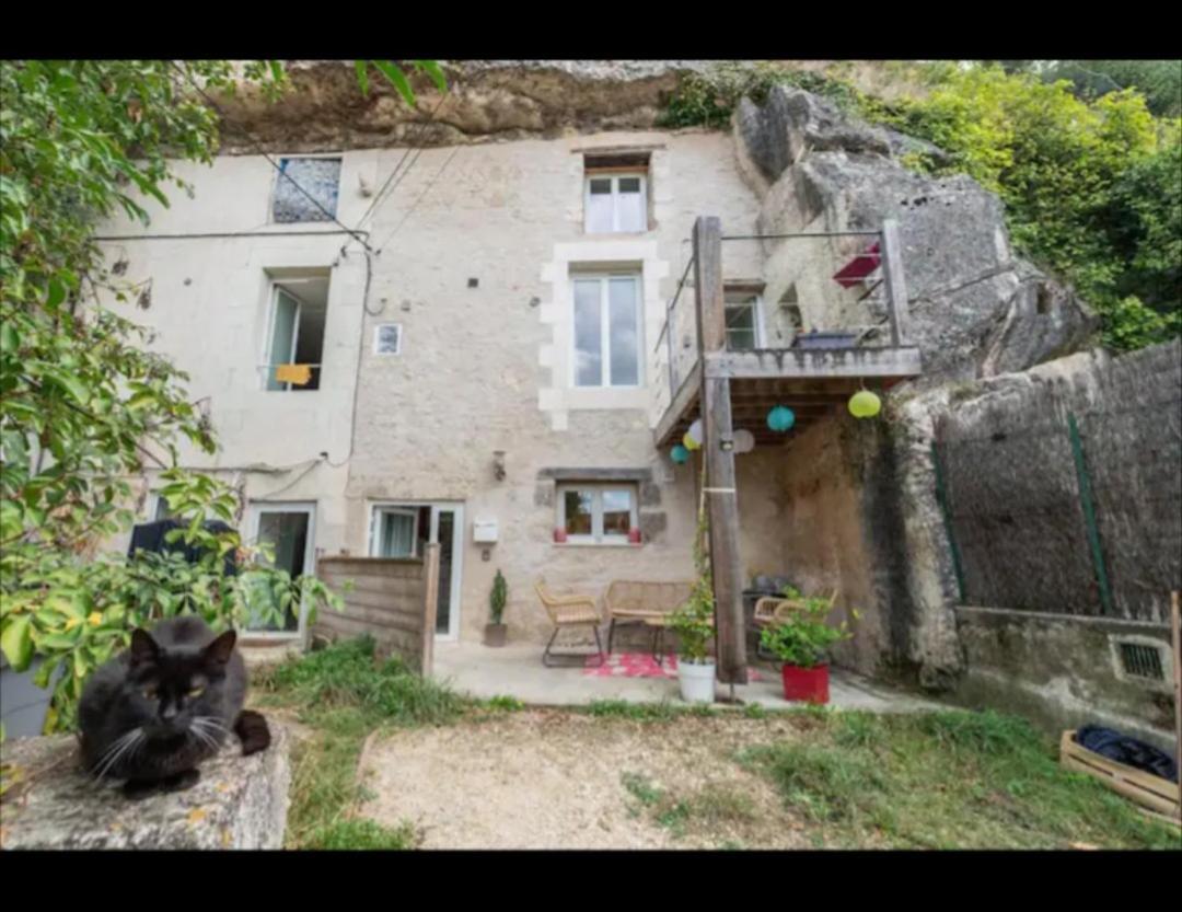 Maison Troglodyte Poitiers Exteriör bild
